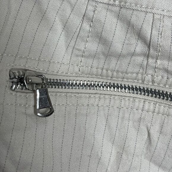 Marc By Marc Jacobs Shorts Womens 2 Chino Pockets Striped Cotton Bland - Picture 10 of 12